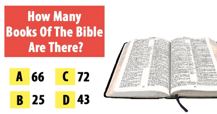 Only The Most Studious Sunday School Goers Can Pass This Test